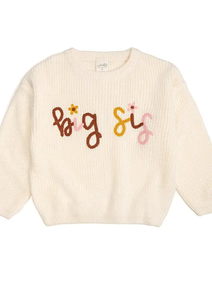 Big Sis Yarn Knit Sweater