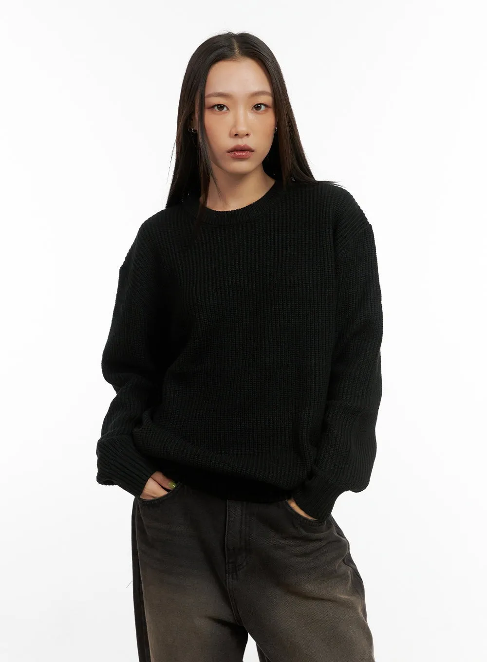 Cozy Knit Oversized Sweater CO424