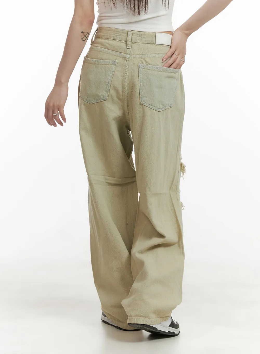 Destroyed Baggy Jeans CY407