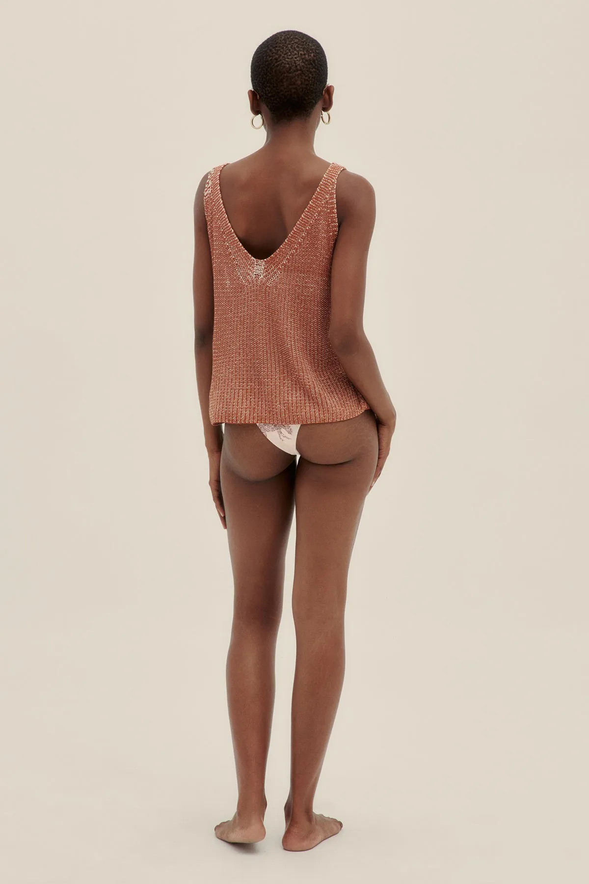 Eli Knit Top Burgundy