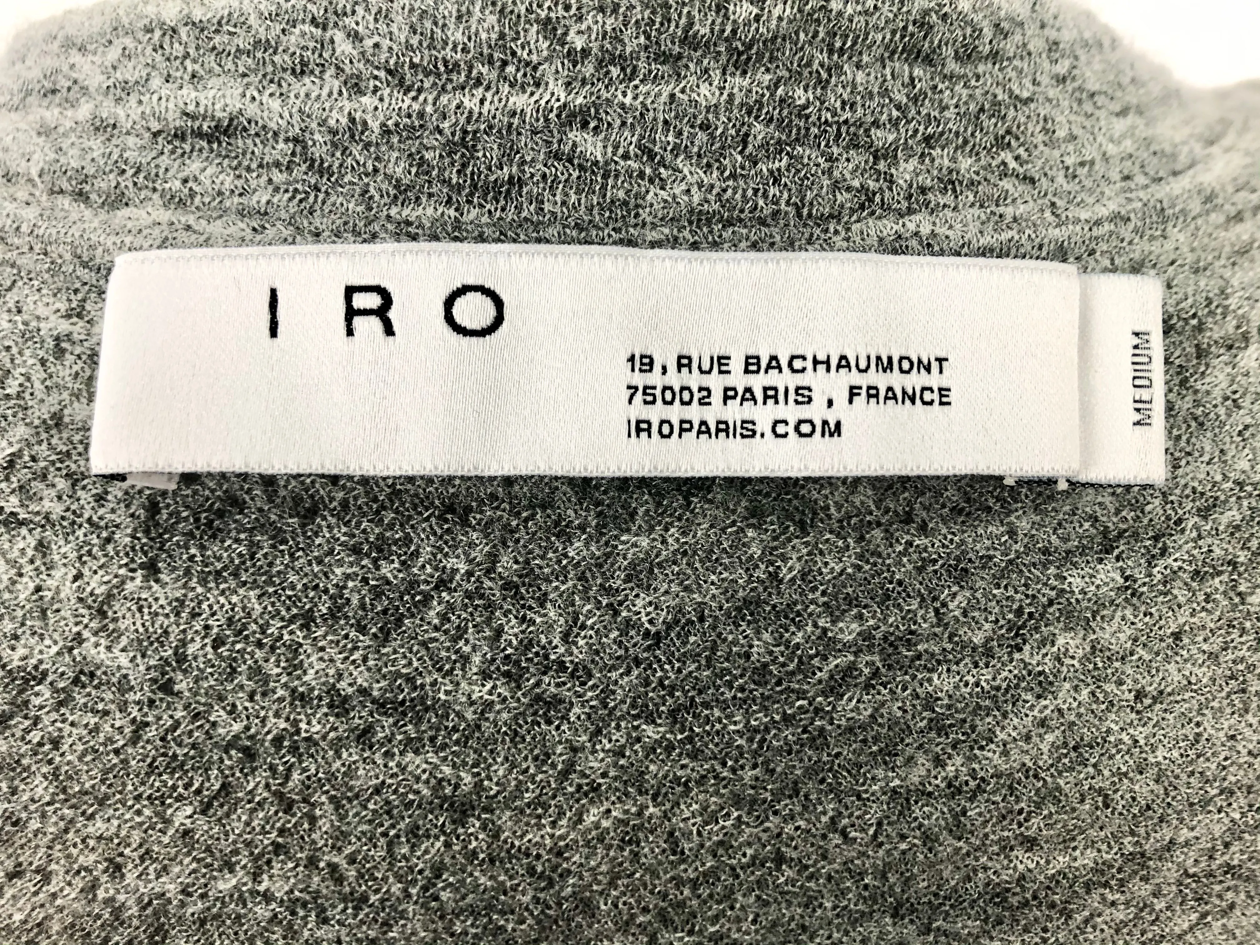 Grey Knit Top | Size M