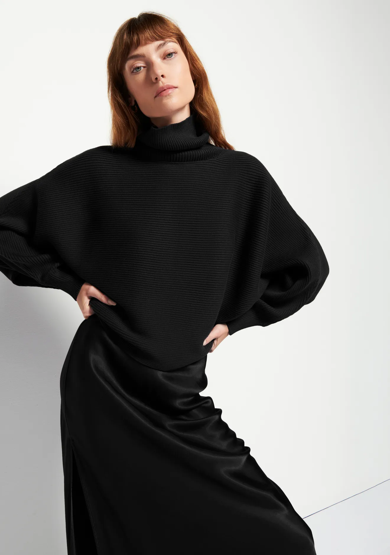 Nation LTD - Lane Exaggerated Dolman in Black