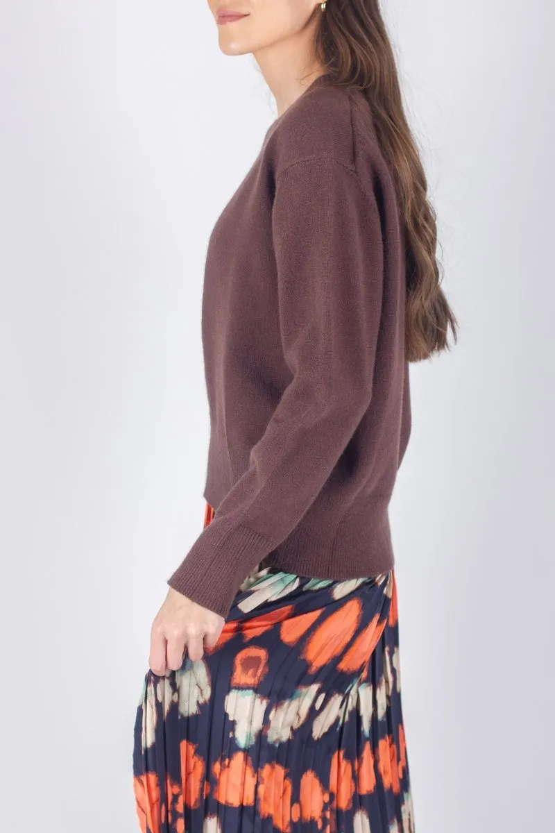 OVERSIZED SWEATER (BROWN)