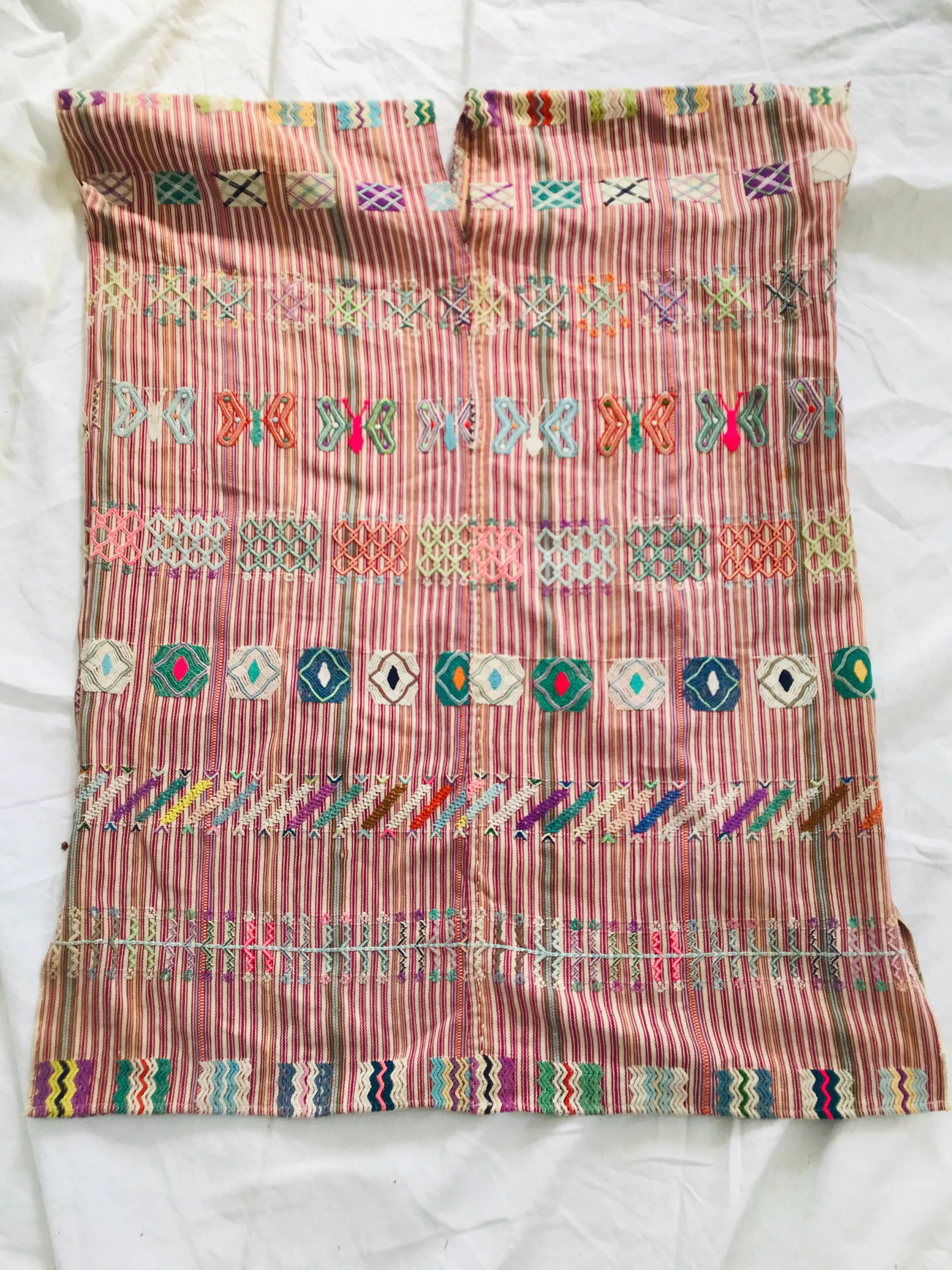 Vintage Guatemala Huipil Dress. Colotenango. Very Fine Example.