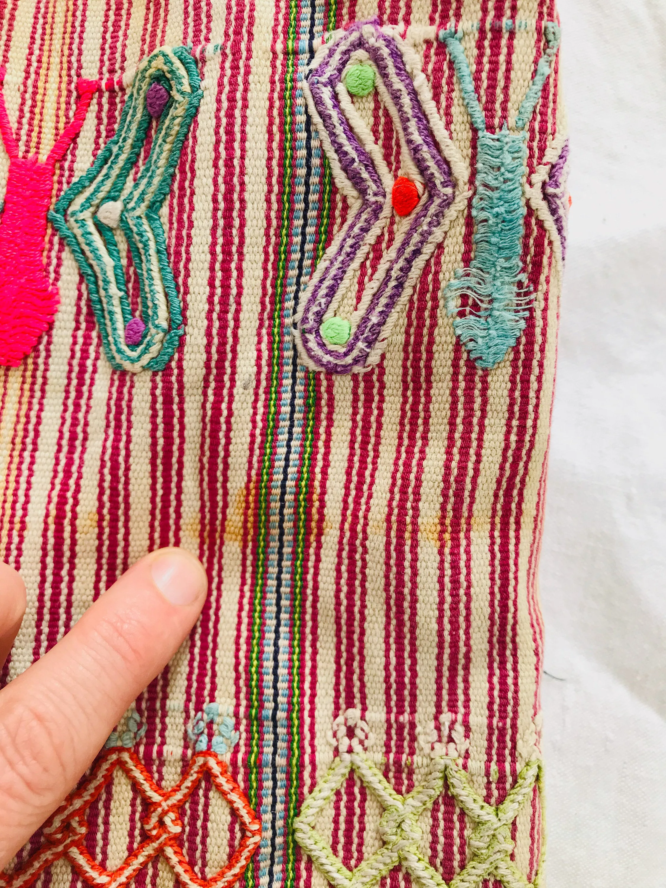Vintage Guatemala Huipil Dress. Colotenango. Very Fine Example.