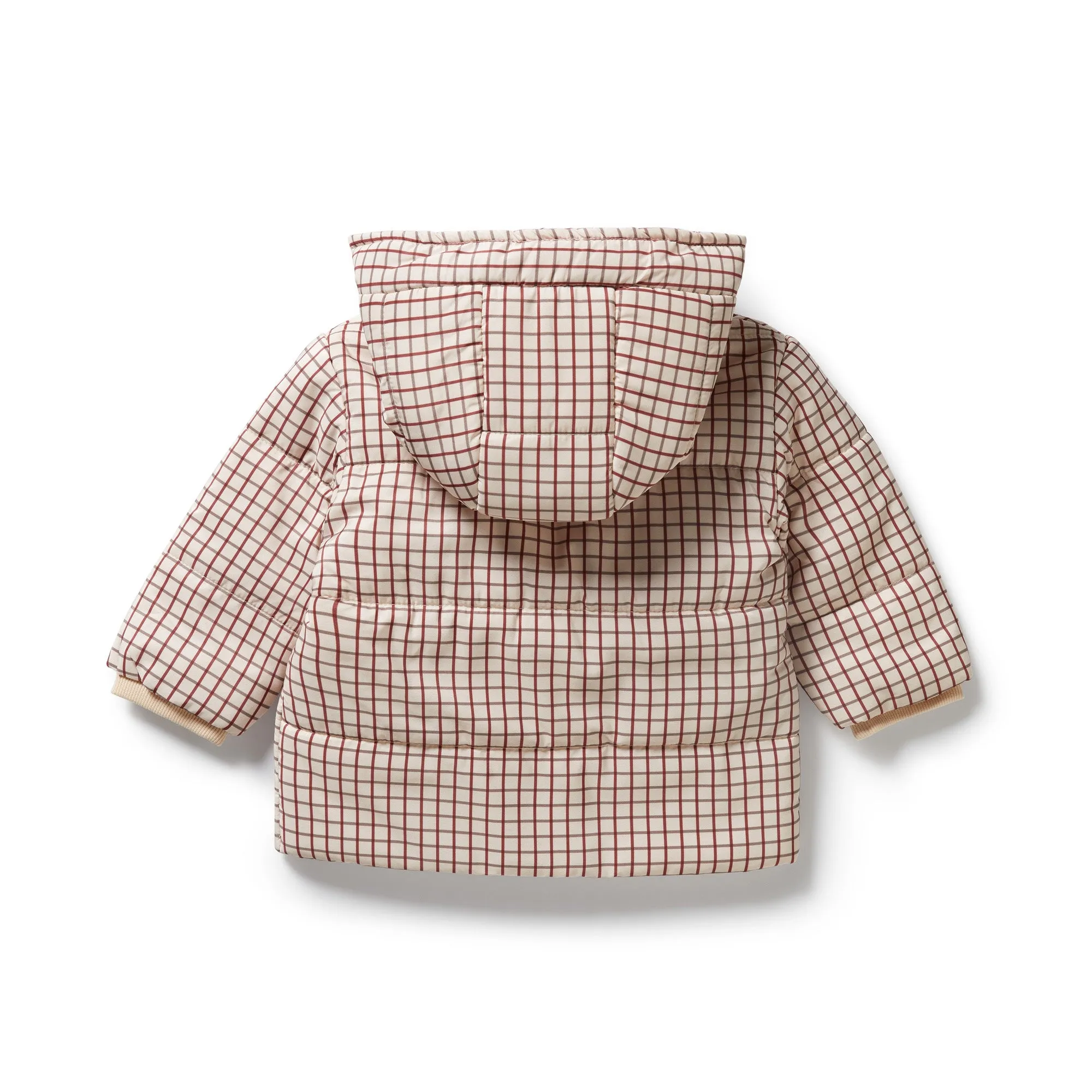 Wilson & Frenchy - Amber Check Puffer Jacket