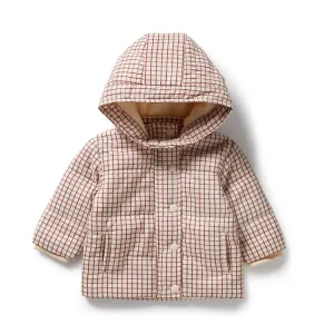 Wilson & Frenchy - Amber Check Puffer Jacket